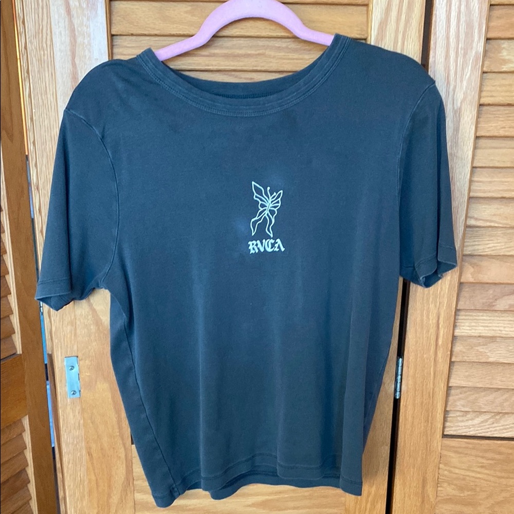RVCA Charcoal Graphic Tee
